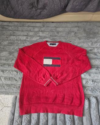 Maglione Tommy Hilfiger Rosso Taglia M