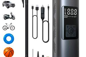 Compressore Portatile Gonfiatore Ricaricabile Disp