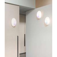 lampada luceplan goggle bianco iridescente