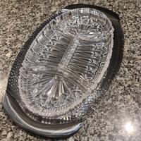 Antipastiera anni 90 acciaio inox 18/10