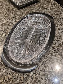 Antipastiera anni 90 acciaio inox 18/10