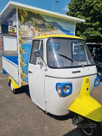 Piaggio ape car 200 mp food truck