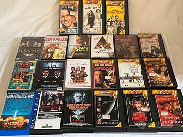 Lotto 21 VHS Originali Film Cult Anni 90