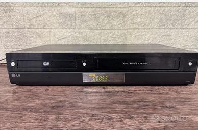 videoregistratore con VHS E DVD 