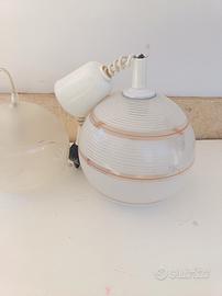 lampadari in vetro vintage 