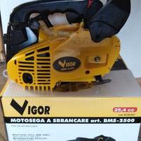 Moto sega nuova con motore benzina 25 cc