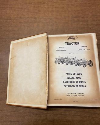 Vintage Ford Tractor Parts Catalog (1965)