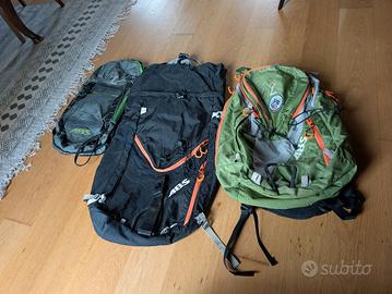 Zaino ABS Airbag con 3 cover 