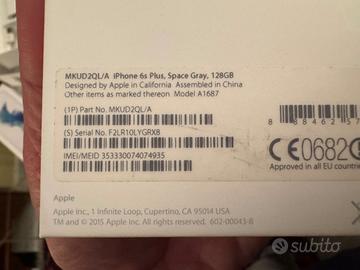 IPHONE 6S PLUS 128 GB