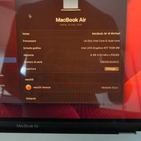 MacBook Air Retina, 13-inch, 2018 SSD 128 GB