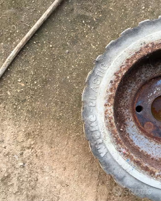 Ruote piene Industriali carrelli misura 250/90-185