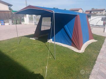 Tenda da campeggio 4 posti con veranda