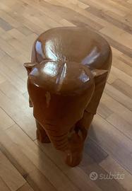 elefantino di legno