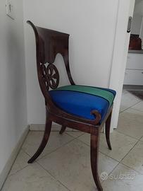 Sedia Biedermeier 