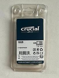 Crucial SODIMM DDR4 16GB 3200MHz (CT16G4SFRA32A)