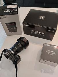 canon rp con adattatore e Canon EF 24 70 f 2.8 II