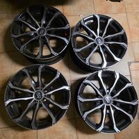 4 cerchi in lega 17" MSW NAD