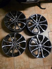 4 cerchi in lega 17" MSW NAD