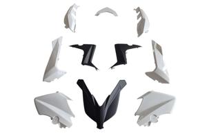 KIT CARENE X-MAX 125 250 400 2014>2017 BIANCO