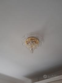 Lampadario in vetro di Murano