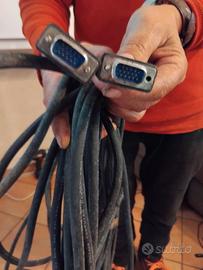 CAVO VIDEO DA VGA A VGA 15MT