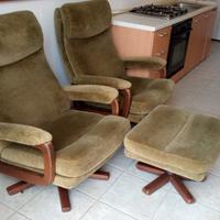 poltrone vintage anni 60/70