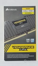 Kit RAM Corsair Vengeance 16GB (2x8GB) DDR4 3600MH