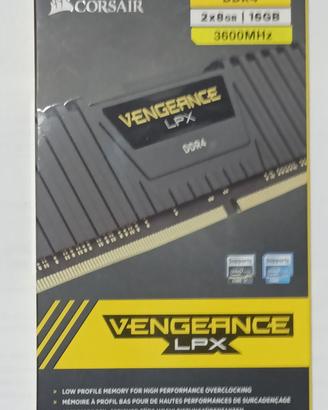 Kit RAM Corsair Vengeance 16GB (2x8GB) DDR4 3600MH