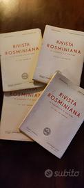 Rivista Rosminiana raccolta completa da 1954a1969