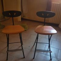 Coppia di sgabelli
