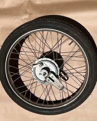 Ruota  posteriore ciclomotore Benelli epoca