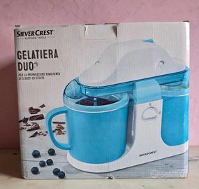 Gelatiera elettrica doppia Silvercrest Duo 2 gusti
