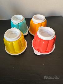 Tupperware stampi per budini e pannacotta