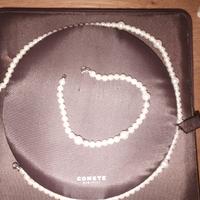 parure collana e bracciale comete