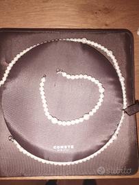 parure collana e bracciale comete