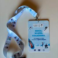 Cordino portachiavi/Lanyard Milano Cortina 2026