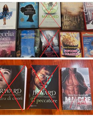 Lotto 9 libri narrativa assortiti