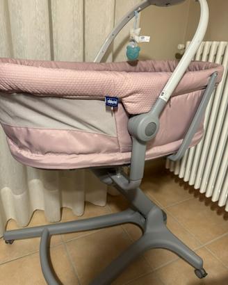 Culla Chicco Baby Hug 4 in 1 rosa poco usata