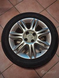 4 cerchi in Lega R16 Opel corsa con gomme gratis