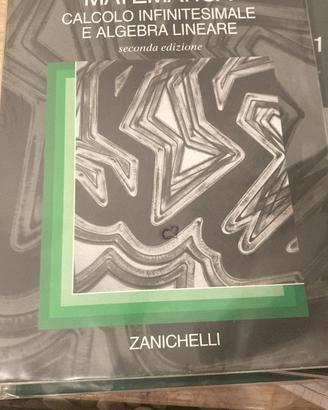 libro Matematica Calcolo infinitesimale e algebra