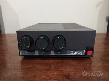 AMPLIFICATORE STEREO HI-FI CYRUS MADE IN ENGLAND