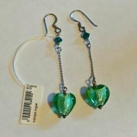 Orecchini a cuore argento 925 NEW