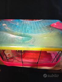 GABBIA CRICETI 2 PIANI