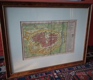 De lalande - pianta torino - 1786 - stampa