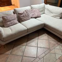 Divano 4 posti Poltronesofà' Battito d'ali + Pouf