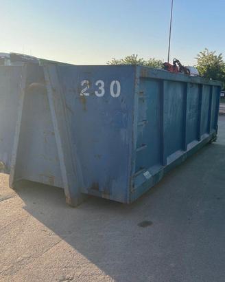 CONTAINER SCARRABILE USATO A CIELO APERTO