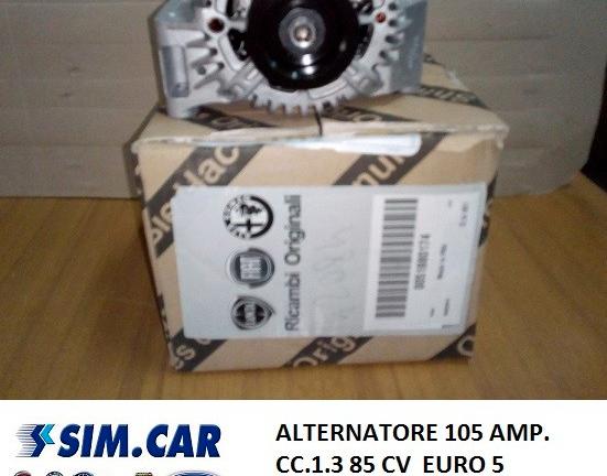 Alternatore 105 A Alfa Mito, Fiat 500L, Punto