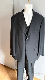 Vestito completo uomo fresco lana taglia 56