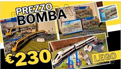 Lego treni city e binari