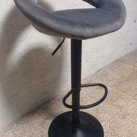 sgabello da bar cucina alto girevole regolabile 